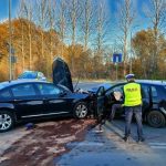 Zderzenie czołowe w Sędziszowie Małopolskim. Cztery osoby w szpitalu