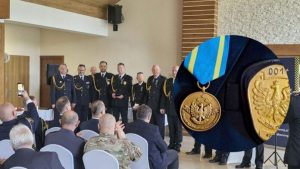 Złoty medal dla komendanta SM w Rzeszowie. Kapituła doceniła konkretne zmiany
