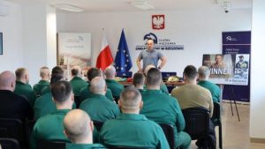 Były Mistrz Świata WBC Łukasz Różański odwiedził Zakład Karny w Rzeszowie