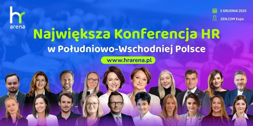 HR ARENA 2025 już 2 grudnia. Największa konferencja HR wraca w wielkim stylu