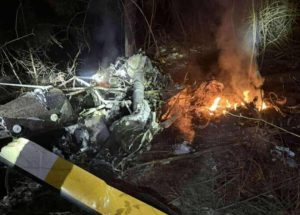 Katastrofa śmigłowca koło Rzeszowa. Dwie osoby zginęły [TRASA HELIKOPTERA]