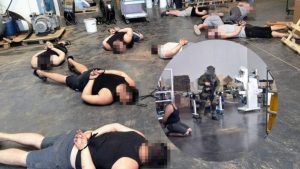 Podkarpacki Oddział SG i CBŚP rozbili nielegalną fabrykę papierosów. 28 mln zł zabezpieczonego towaru [ZDJĘCIA]