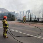 Pożar cmentarza parafialnego w Kidałowicach