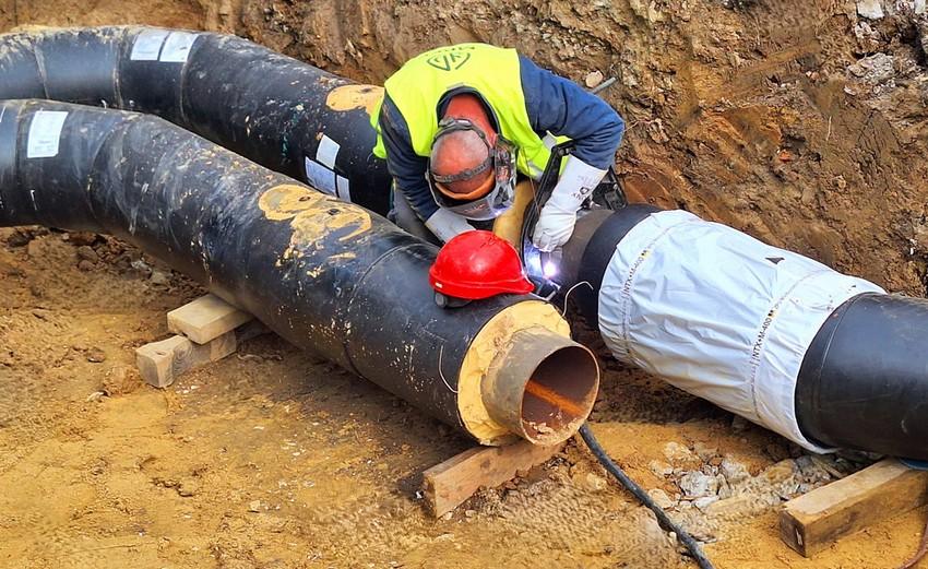 Przebudowa sieci ciepłowniczej przy ul. Langiewicza
