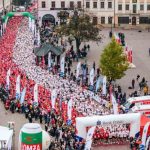 Rzeszów pobiegł dla Niepodległej Polski. 3200 biegaczy stworzyło żywą flagę