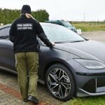 Skradziony w Niemczech hyundai za 140 tys. złotych odzyskany na granicy w Budomierzu
