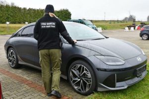 Skradziony w Niemczech hyundai za 140 tys. złotych odzyskany na granicy w Budomierzu