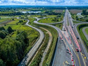 Zmiana organizacji ruchu na węźle Jasionka na S19. Wyznaczono objazd