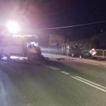 DK19 zablokowana po czołowym zderzeniu. Kurier wjechał busem w hyundaia