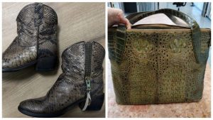 Egzotyczna galanteria na granicy. KAS zatrzymała wyroby ze skór pytona i krokodyla