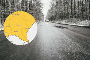 IMGW wydało ostrzeżenie na święta. Będzie niebezpiecznie na drogach Podkarpacia