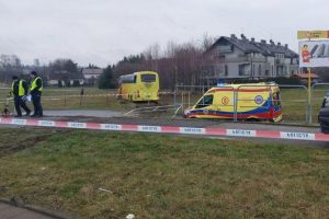 Kierowca z Białorusi zatrzymany po wypadku autokaru w Rzeszowie. Usłyszał poważny zarzut