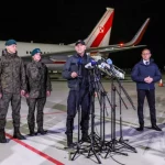 Nawrocki pod Rzeszowem o słowach Tuska ws. zadośćuczynień: mam nadzieję, że za nie przeprosi