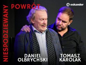 „Niespodziewany powrót” z Olbrychskim i Karolakiem – teatralne wydarzenie, które łączy śmiech z refleksją