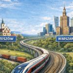 Port Polska (dawniej CPK) otworzy Rzeszów na Warszawę? Zatwierdzono koncepcję linii kolejowej