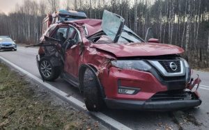 Tragedia na DW 867 na Podkarpaciu. W wypadku zginęła 36-letnia Ukrainka