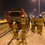 Ewakuacja pasażerów z pociągu w Sędziszowie Małopolskim. Interweniowała straż pożarna