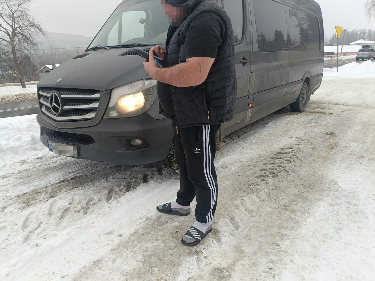 kontrola kierowcy w Jaśle