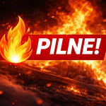 Pożar budynku mieszkalnego w Posadzie Jaśliskiej. Utrudnienia na DW897