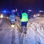 Służby przegrywają walkę z zimą? Na Podkarpaciu zamknięta do odwołania droga wojewódzka nr 933