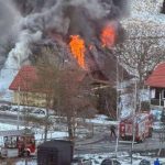 TERAZ! Pożar budynku gospodarczego w Rzeszowie przy ul. Strażackiej [ZDJĘCIA]