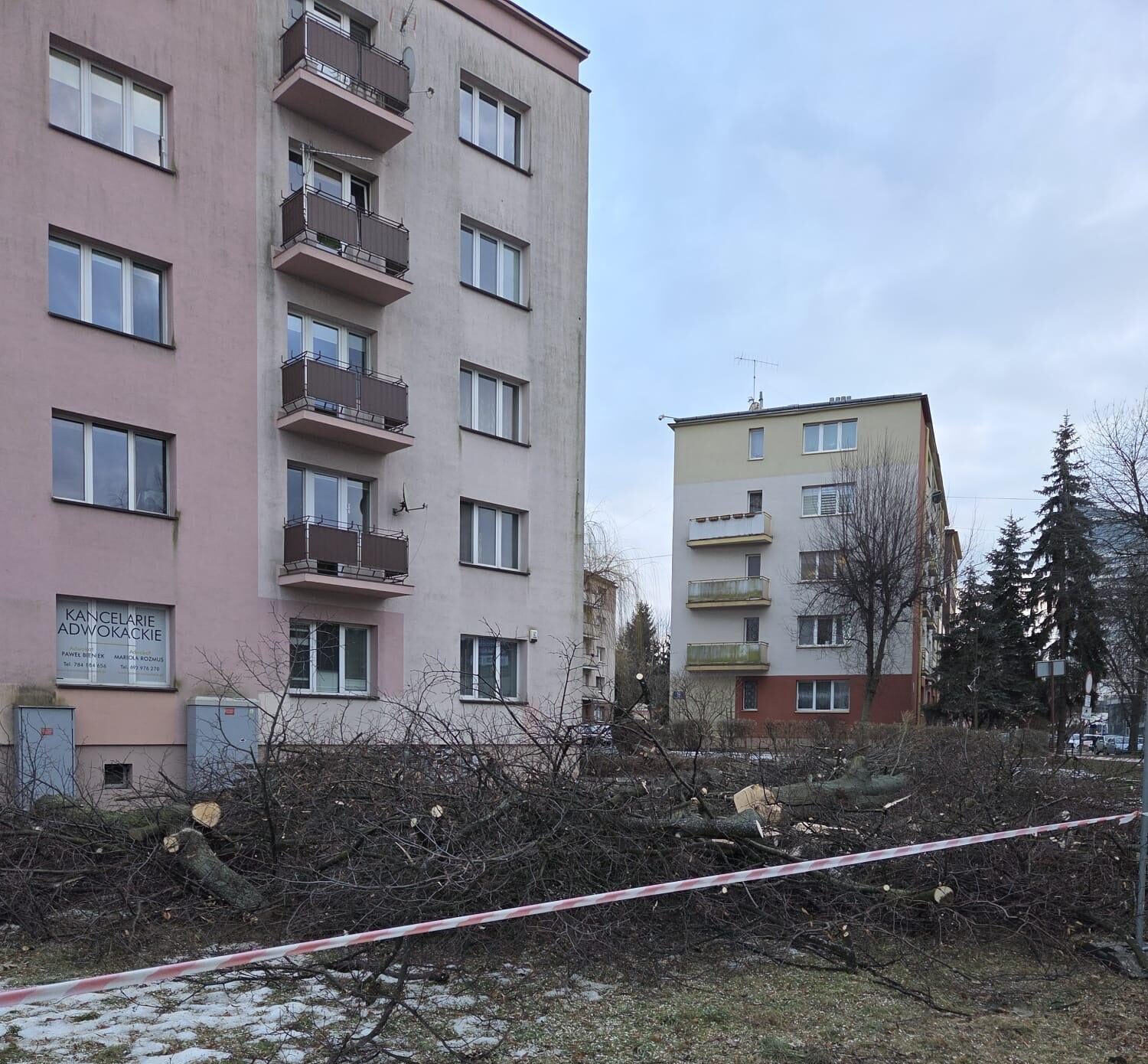 Ulica Słowackiego Rzeszów - nowy budynek