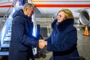 Jasionka na drodze Tuska do Kijowa. W Rzeszowie odbędzie się konferencja ws. odbudowy Ukrainy