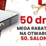 Mega rabaty w salonach Pan Materac z okazji otwarcia 50 salonu!