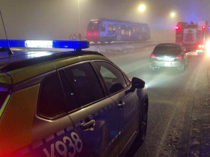 szynobus potrącenie