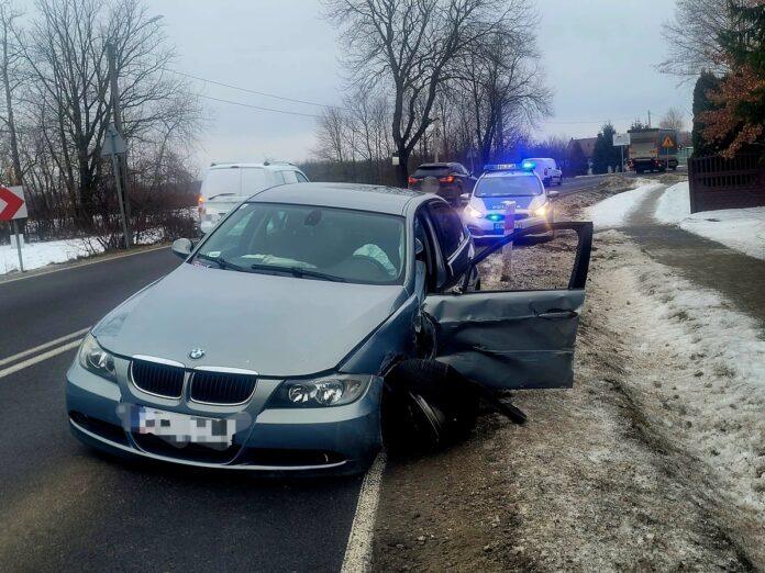 Nietrzeźwy kierowca bmw