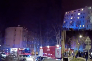 Ognisty piątek trzynastego w Rzeszowie. Wybuch niepozornego przedmiotu ściągnął 5 wozów strażackich