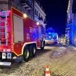 Pożar w kamienicy w Przemyślu. Strażacy uratowali 54-latka