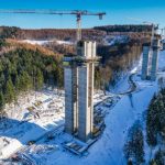 Via Carpatia w zimowej aurze. Roboty drogowe na S19 postępują mimo pogody [ZDJĘCIA]