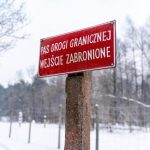 Agresywny 30-latek zatrzymany przy granicy. Groził funkcjonariuszom SG