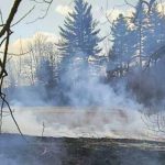 Pół hektara spalonej ziemi w Bystrem. Policja szuka podpalacza