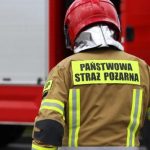 Pożar w szkole na ul. Budziwojskiej. Zapaliła się część dachu