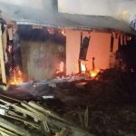 Spłonęła galeria sztuki pod Rzeszowem. W sobotę miało się tam odbyć ostatnie spotkanie [ZDJĘCIA]