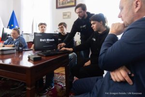 System antydronowy testowany w Rzeszowie? Prezydent spotkał się z jego twórcami