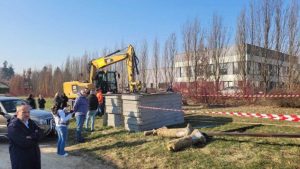 „Szachy 3D” kosztem mieszkańców. Gorący protest na Miłocińskiej i nagły odwrót maszyn