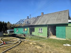 Tragedia na Podkarpaciu. 90-latka zginęła w pożarze domu