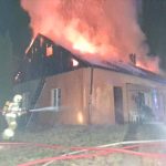 Wielogodzinna walka z żywiołem. Liczne zastępy straży pożarnej w nocnej akcji