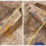 Niewybuch znaleziony podczas prac ziemnych. To obiekt z II wojny światowej