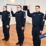 Nowi funkcjonariusze rzeszowskiej policji złożyli ślubowanie [ZDJĘCIA]