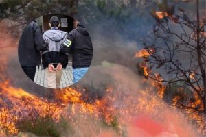 Podpalacze zatrzymani po serii pożarów na Podkarpaciu. Jednym z nich jest 18-latek [ZDJĘCIA, WIDEO]