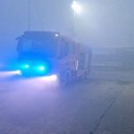 Potężny pożar sortowni odpadów w Strzyżowie. Ponad 110 strażaków w akcji i Alert RCB