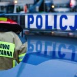 Pożar samochodu na obwodnicy Sanoka. Zablokowany pas ruchu