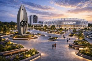 Szach i mat w centrum Rzeszowa. Wieżowce zamiast pomnika, PCLA odblokowane, a Balcerek uratowany [WIZUALIZACJA]