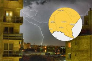 Burze i mocny wiatr nadciągają nad Podkarpacie. Zacznie się już po południu