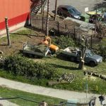 Parking zamiast drzew w centrum Rzeszowa. Burza po wycince skweru [ZDJĘCIA, WIDEO]
