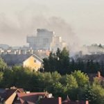 Pożar w budynku na ulicy Strzelniczej w Rzeszowie. Kilka zastępów w akcji